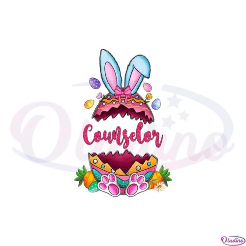 counselor-easter-egg-bunny-eat-png-sublimation-designs