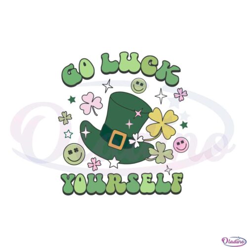 go-luck-yourself-irish-hat-smiley-face-svg-graphic-designs-files