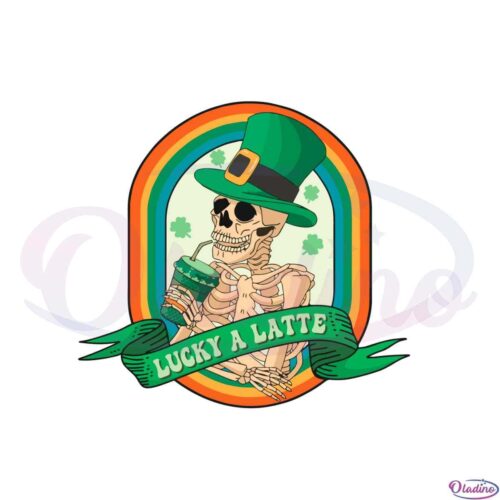 st-patricks-day-funny-skeleton-lucky-a-latte-svg-cutting-files