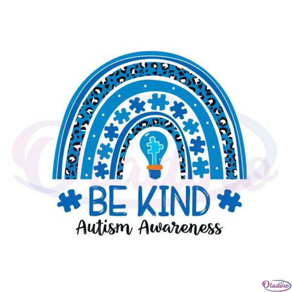 rainbow-be-kind-autism-awareness-svg-graphic-designs-files