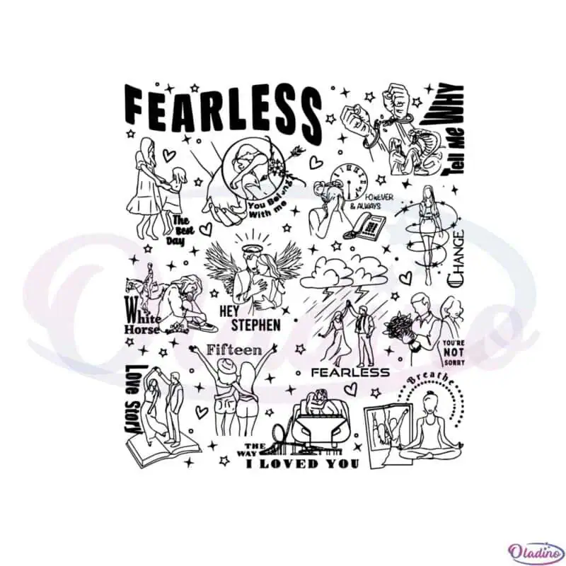 fearless-album-tracks-list-swiftie-fans-the-eras-tour-svg