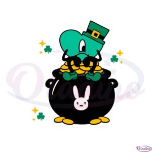 st-patricks-day-bad-bunny-baby-benito-st-patricks-day-pot-of-gold-svg