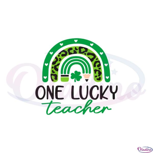one-lucky-teacher-shamrock-green-leopard-rainbow-svg