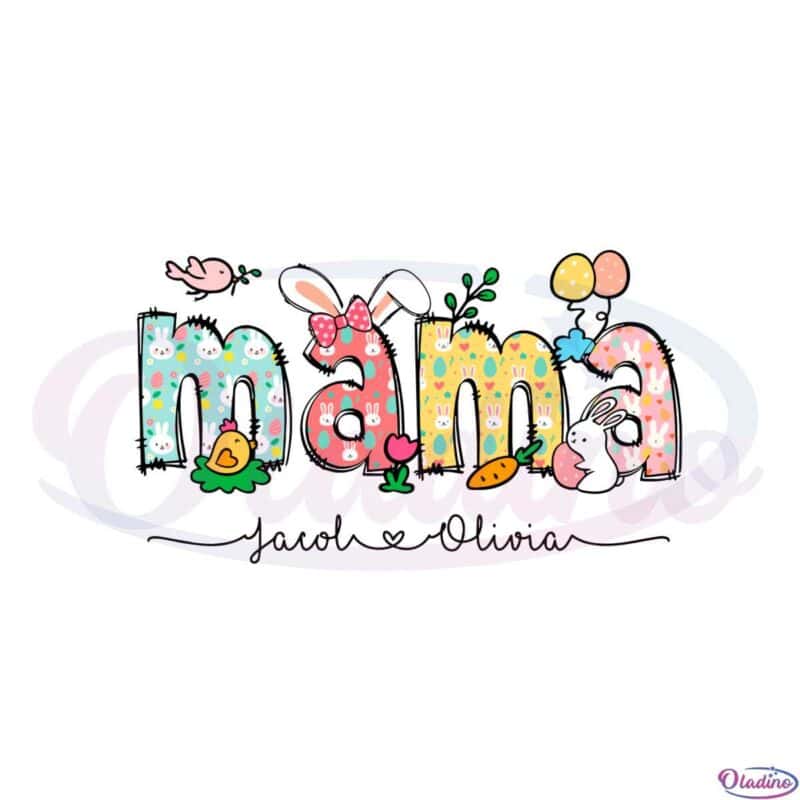 Easter Mama Happy Easter Mom SVG Graphic Designs Files