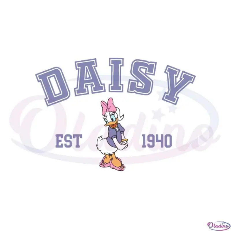 vintage-disney-daisy-duck-est-1940-svg-graphic-designs-files