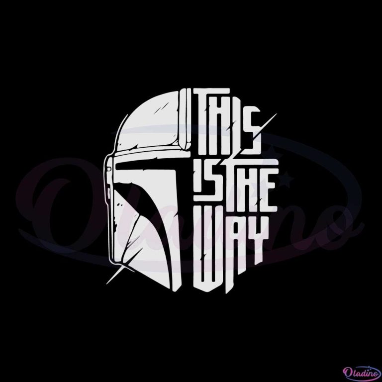 this-is-the-way-mandalorian-disney-svg-graphic-designs-files