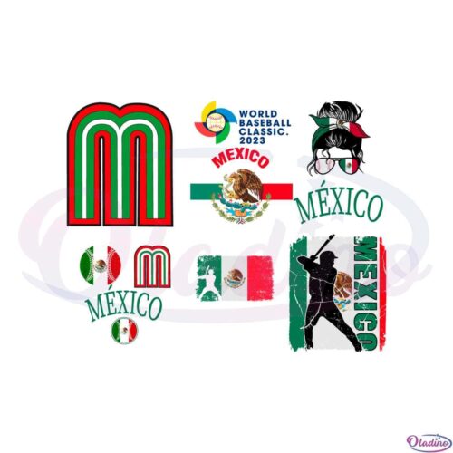 mexico-world-baseball-classic-2023-bundle-svg-cutting-files