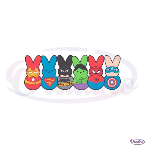 easter-peeps-superheroes-movie-characters-bunny-svg-cutting-files