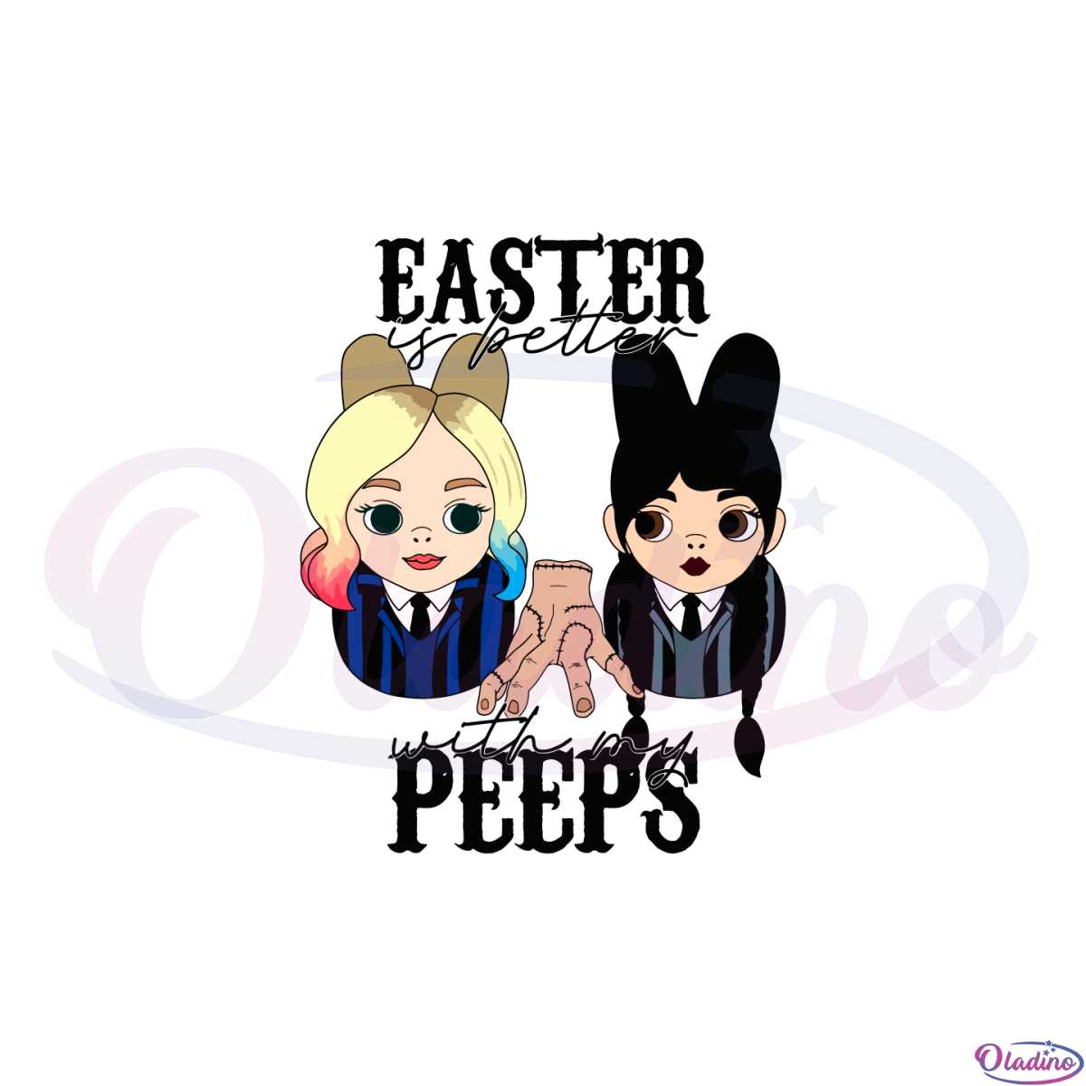 easter-is-better-with-my-peeps-wednesday-addams-and-enid-svg