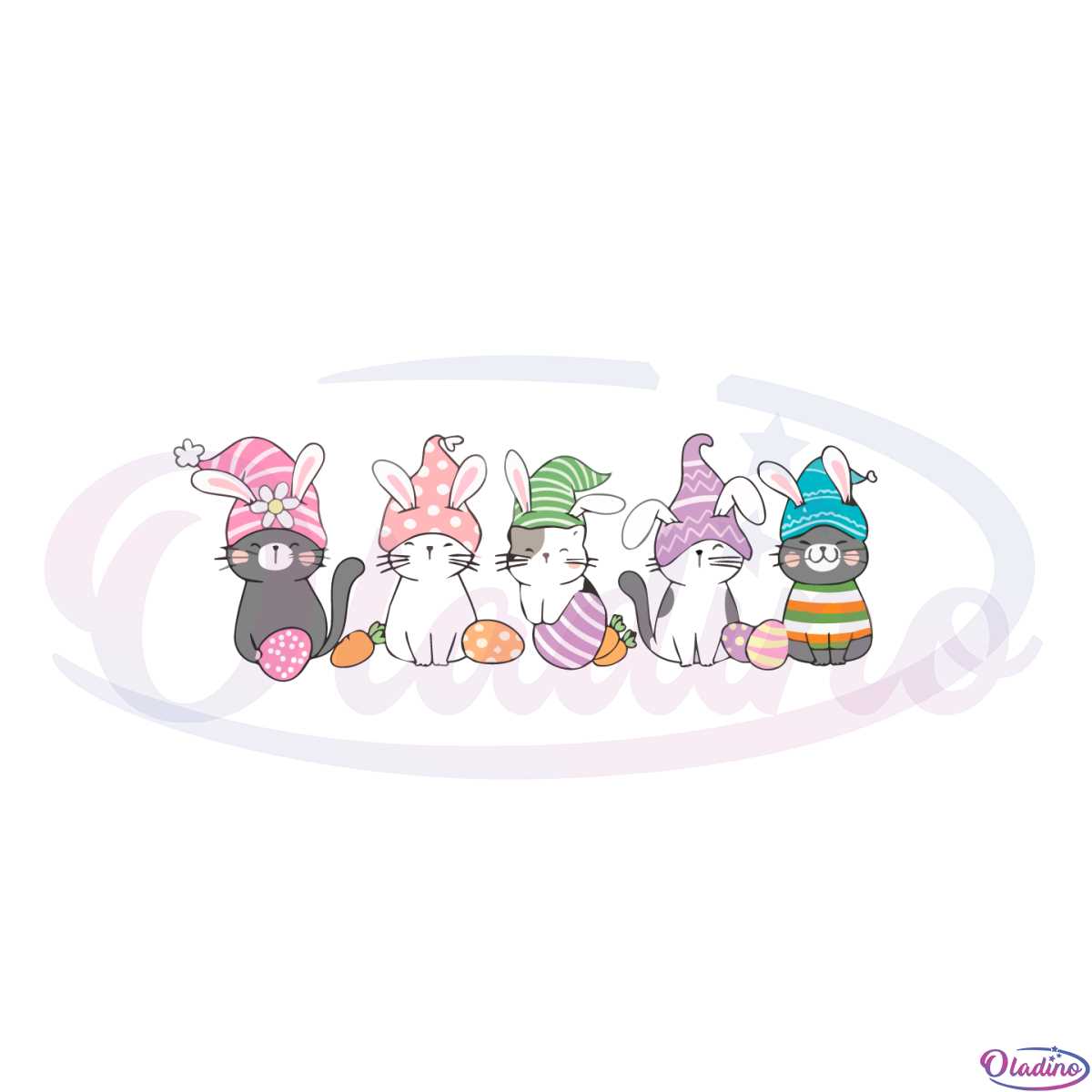 easter-day-cute-cats-funny-bunny-ear-cats-svg-cutting-files