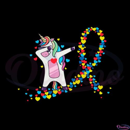 funny-dabbing-unicorn-autism-awareness-autism-puzzle-ribbon-svg