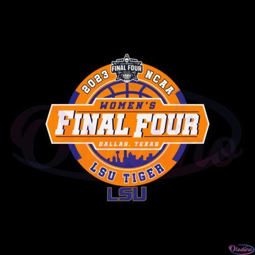 lsu-tigers-ncaa-womens-final-four-dallas-texas-2023-svg