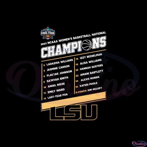 lsu-tigers-2023-ncaa-womens-basketball-national-champions-players-list-svg