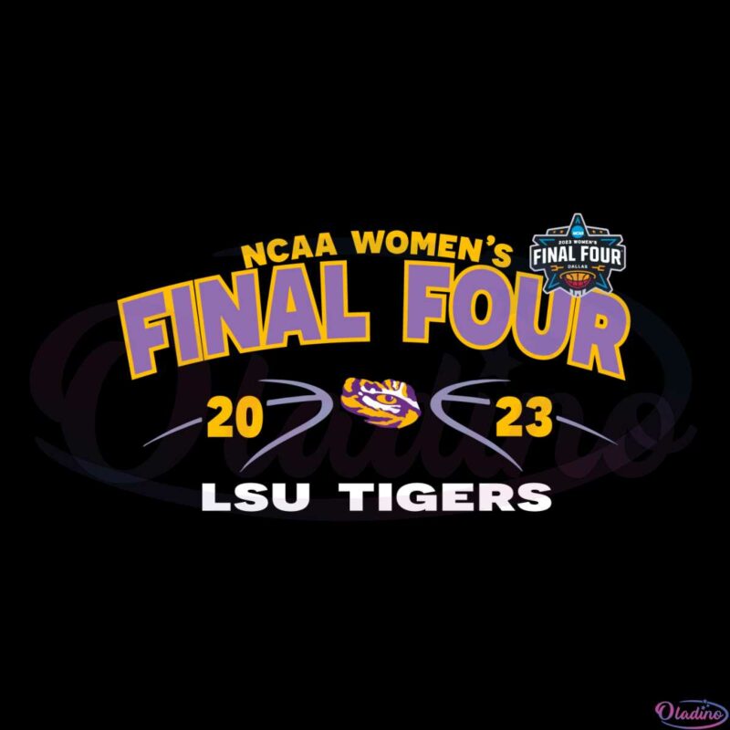 2023-ncaa-womens-basketball-final-four-lsu-tigers-svg