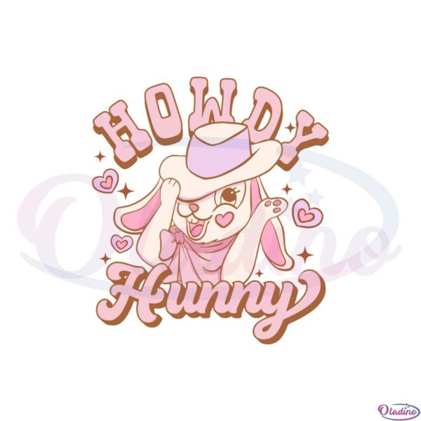 howdy-hunny-easter-western-bunny-svg-graphic-designs-files