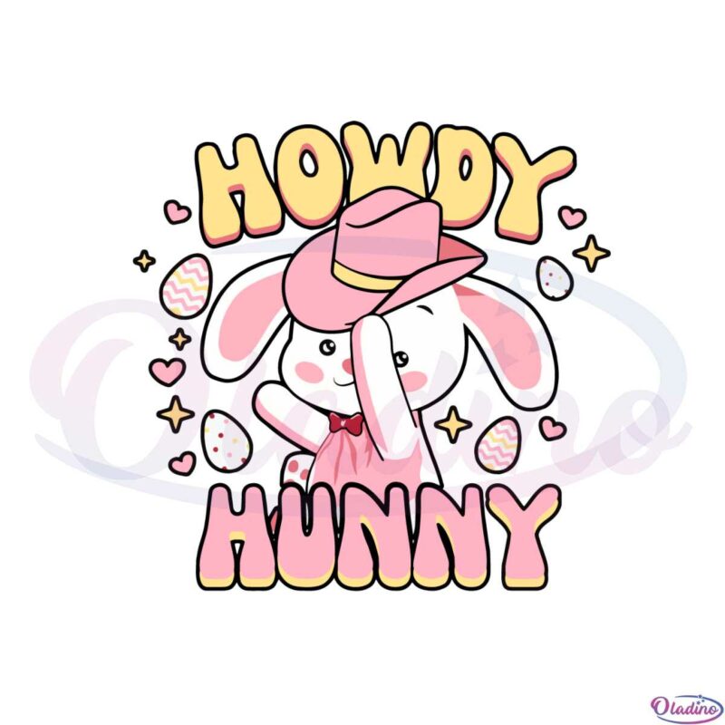 howdy-easter-day-cute-bunny-cowgirl-svg-graphic-designs-files