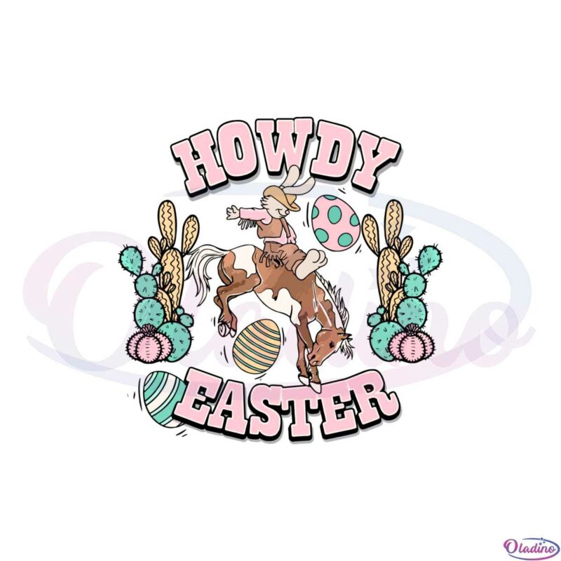 western-easter-bunny-girl-howdy-easter-cowgirl-svg-cutting-files