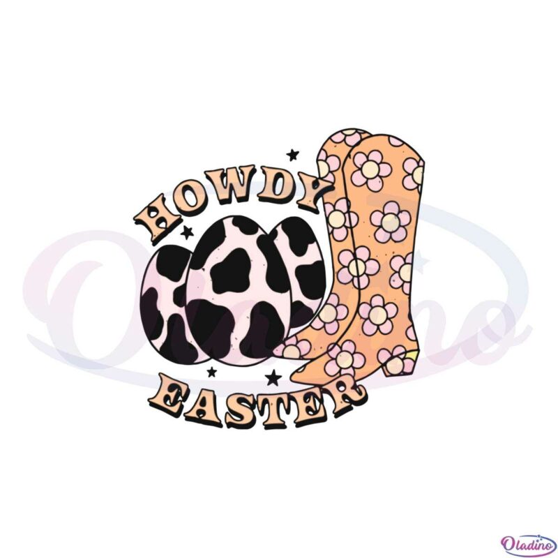 howdy-easter-cowgirl-boots-grovy-easter-egg-svg-cutting-files