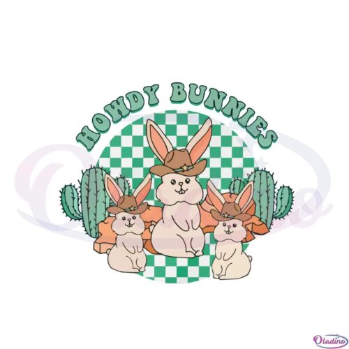 howdy-bunny-kids-retro-vibes-svg-graphic-designs-files