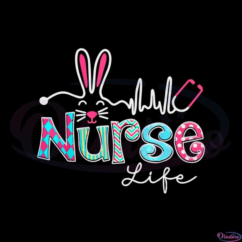 nurse-life-stethoscope-funny-easter-bunny-nurse-svg-cutting-files