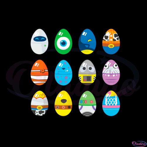 pixar-classic-character-easter-eggs-funny-easter-cartoon-svg