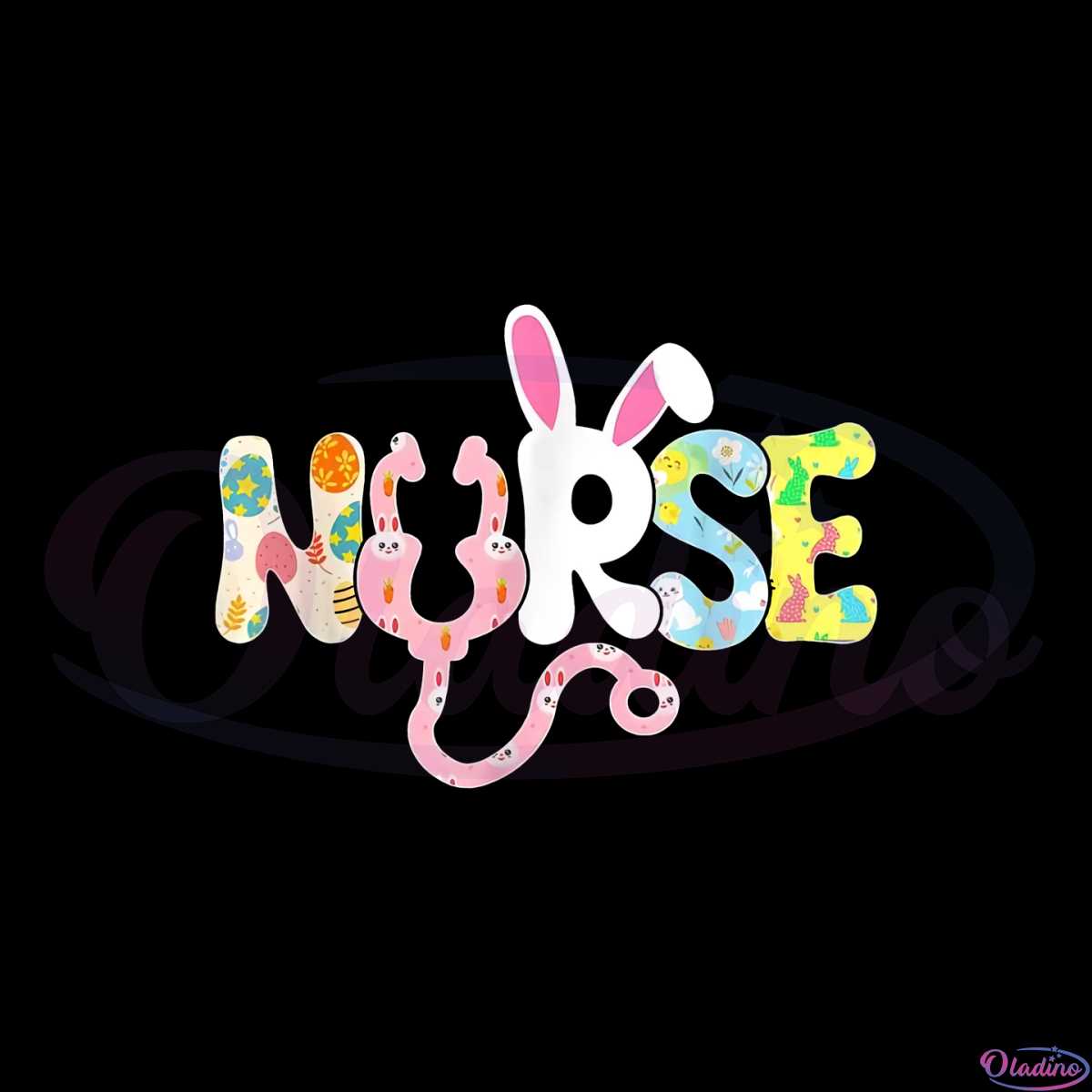 stethoscope-scrub-nurse-life-easter-day-cute-bunny-with-eggs-funny-easter-png