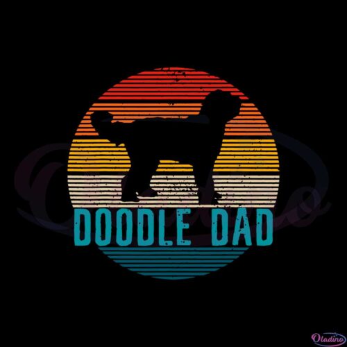 best-doodle-dad-ever-retro-fathers-day-svg-graphic-designs-files