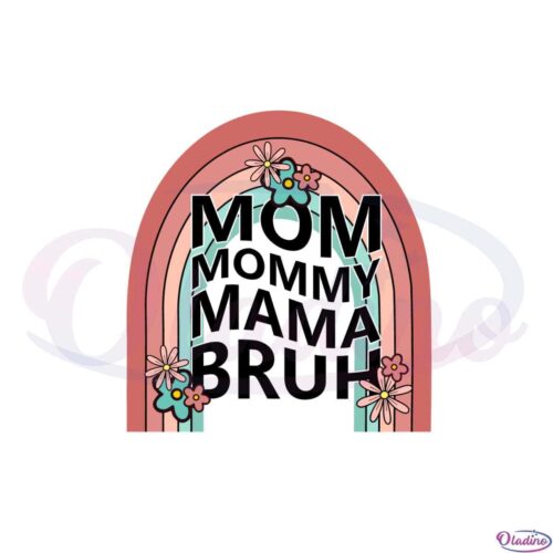 retro-grovy-mom-mommy-mama-bruh-floral-rainbow-svg