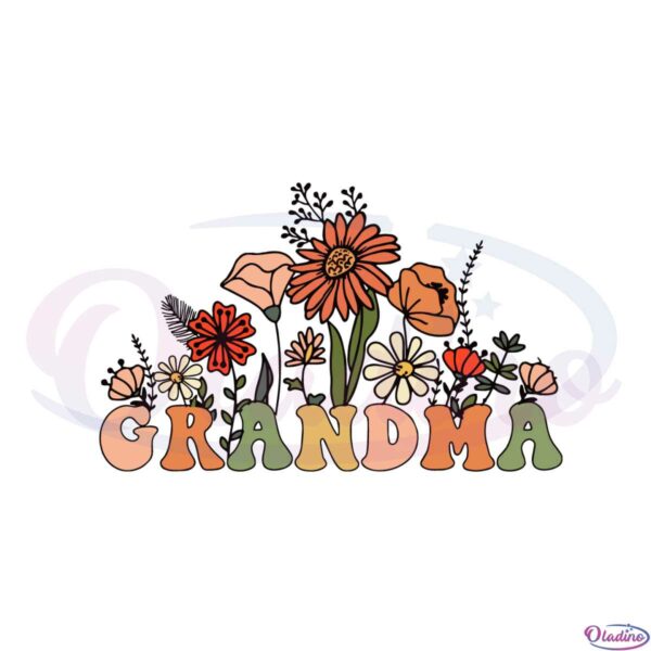 wildflowers-grandma-mothers-day-flower-svg-cutting-files