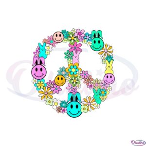 retro-easter-floral-peace-smiley-face-bunny-ear-svg-cutting-files