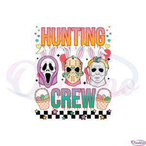 easter-hunting-crew-retro-easter-killer-svg-graphic-designs-files