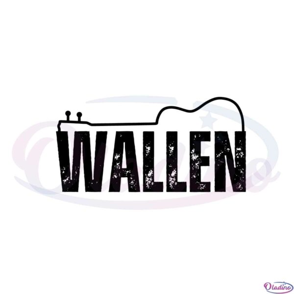 wallen-western-classic-guitar-country-music-svg-cutting-files