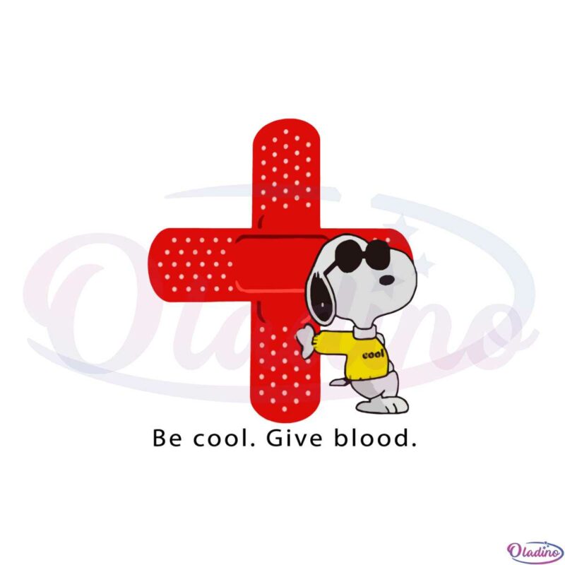 red-cross-snoopy-be-cool-give-blood-best-svg-cutting-digital-files