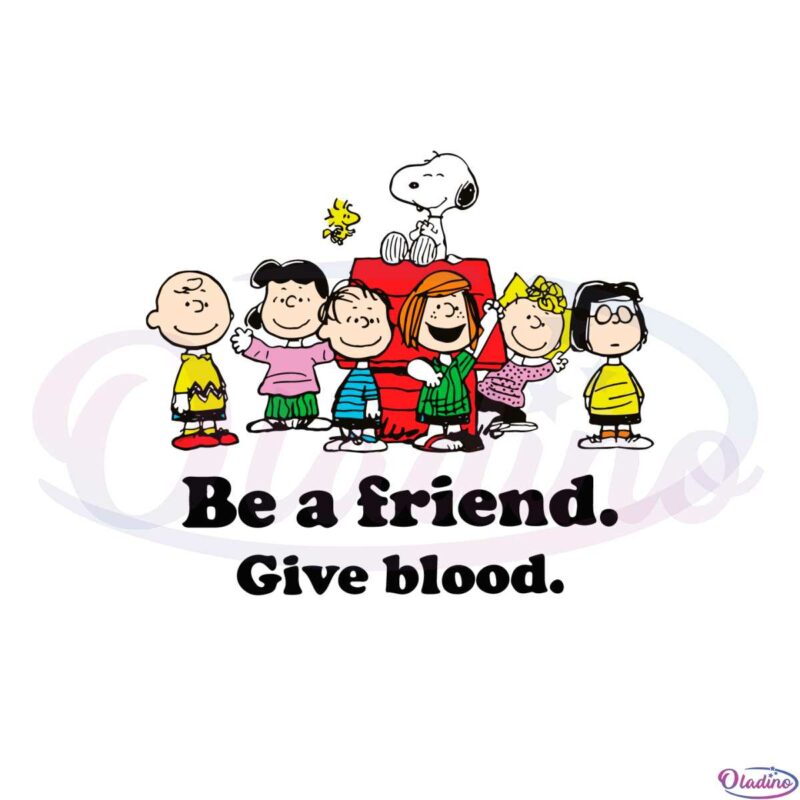 snoopy-blood-donation-be-a-friend-give-blood-peanuts-svg