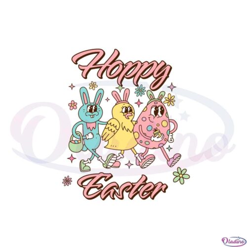 hoppy-easter-retro-easter-squad-svg-graphic-designs-files