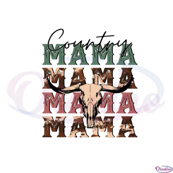 vintage-contry-mama-bull-skull-cowboy-mom-png-sublimation