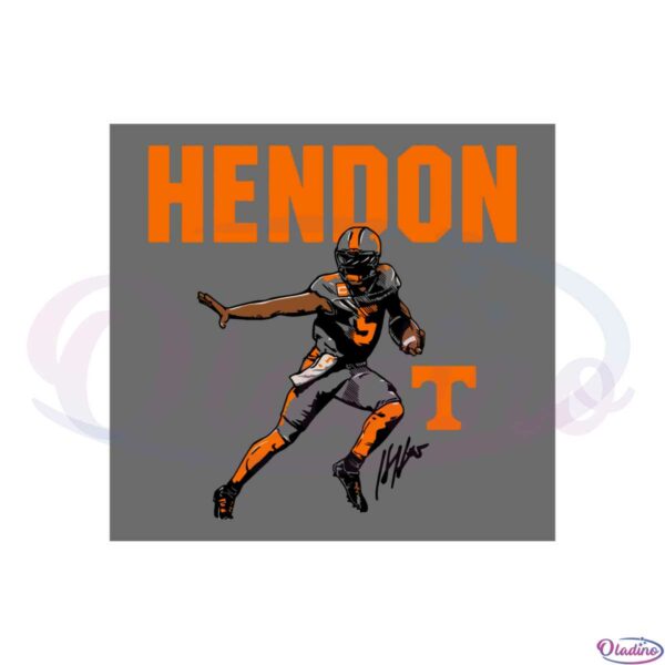 tennessee-football-hendon-hooker-signature-pose-svg-cutting-files