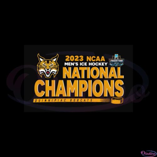 quinnipiac-university-bobcats-national-champions-2023-mens-frozen-four-svg