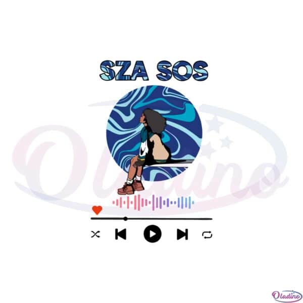 Sza Sos Tour Sza Fans SVG Best Graphic Designs Cutting Files