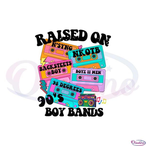 vintage-raised-on-90s-boy-band-cassette-svg-cutting-files