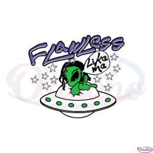 flawless-like-me-lucki-ufo-alien-svg-graphic-designs-files