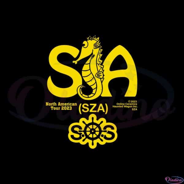 seahorse-tour-sza-north-american-tour-2023-svg-cutting-files