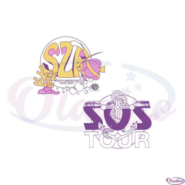 Sos Tour Sza 2023 North American Tour Svg Cutting Files