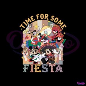 time-for-some-fiesta-disney-mickey-and-friend-happy-cinco-de-mayo-svg