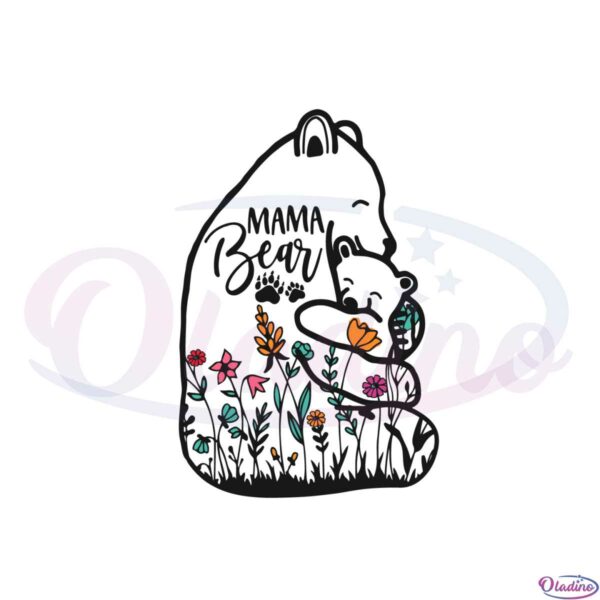 floral-mama-bear-and-baby-bear-happy-mothers-day-svg
