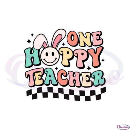 one-hoppy-teacher-grovy-smiley-face-bunny-ear-svg-cutting-files