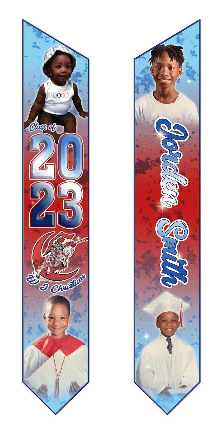 Personalized Graduation Stole Png