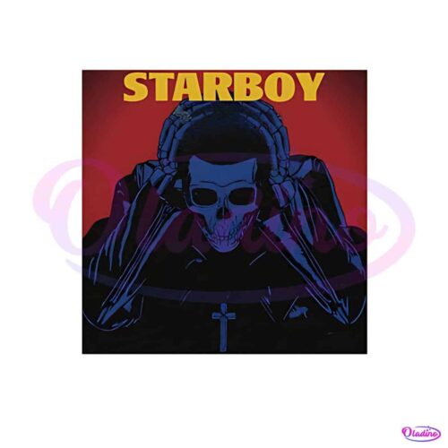 the-weekend-starboy-tour-album-png-sublimation-design