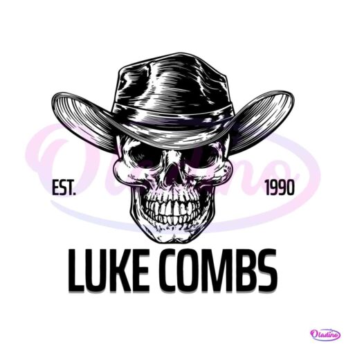 vintage-luke-combs-90s-country-music-western-cowboy-skull-svg