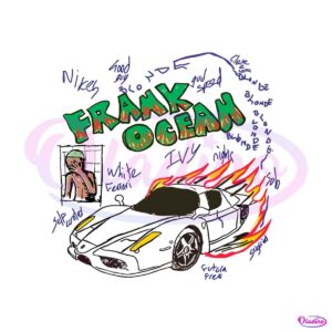 frank-ocean-blond-art-white-ferrari-svg-graphic-designs-files